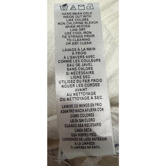 Tommy Bahama Size Medium M Womens Shift Tunic Dress My Konos Gauze Cream  New - Picture 8 of 8